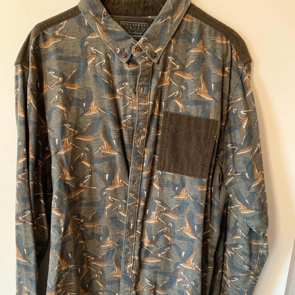 Billabong Garage Collection Patterned Button Down